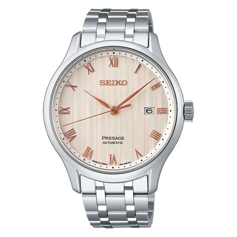 Seiko Tone Stainless Steel Presage Automatic Basic Collection