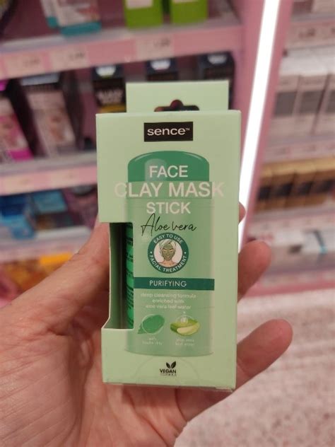 Sence Face Clay Mask Stick Aloe Vera 40 G INCI Beauty