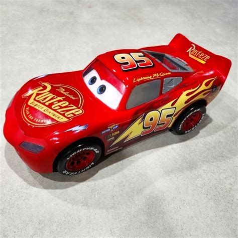 Disney Toys Tech Touch Lightning Mcqueen Vehicle Mattel Disney Pixar Cars 26 Needs Repairs