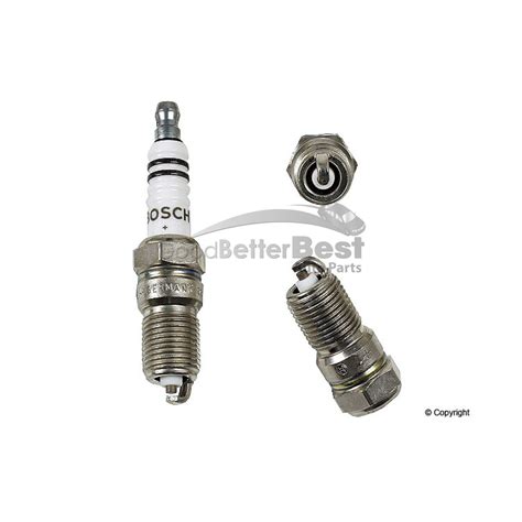 One New Bosch Super Plus Spark Plug Hr Dc For Volvo