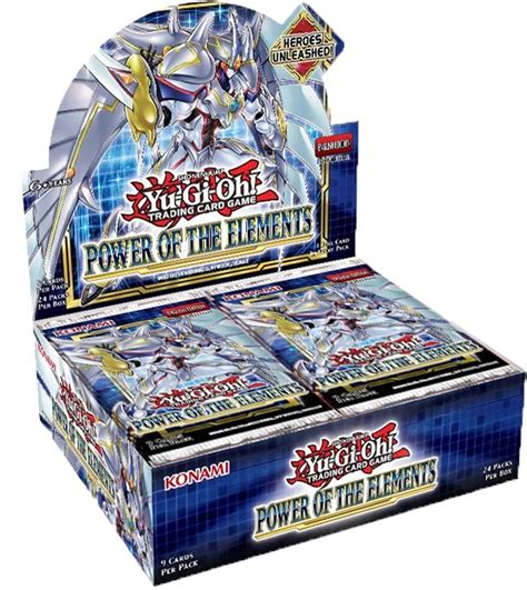 Power Of The Elements Booster Box 1st Edition Power Of The Elements