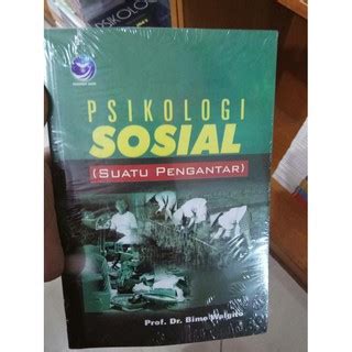 Jual Psikologi Sosial Suatu Pengantar Bimo Walgito Indonesia Shopee