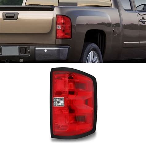 Jenuo Tail Light Assembly Fit For 2014 2015 2016 2017 2018 Chevy Silverado 1500