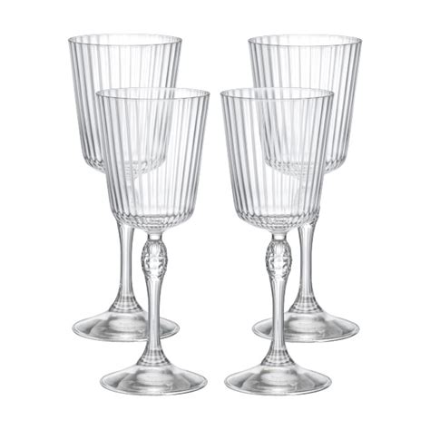 Bormioli Rocco America 20s 85 Oz Cocktail Glass Clear Set Of 4