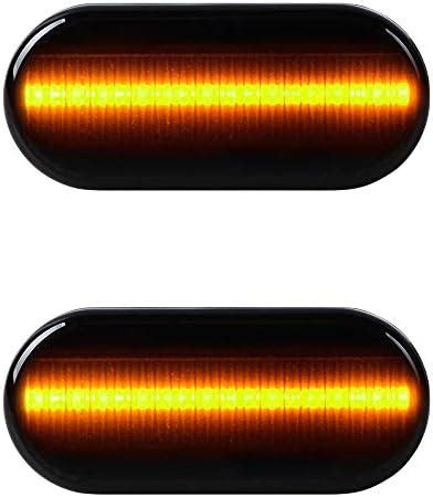 Pair Sequential Led Side Indicator Marker Light Kit Compatible With