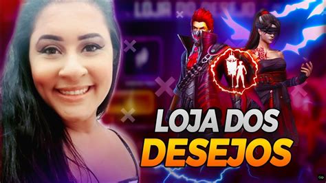 Free Fire Ao Vivobandeir O Pirata Na Loja Dos Desejoscola Na Live