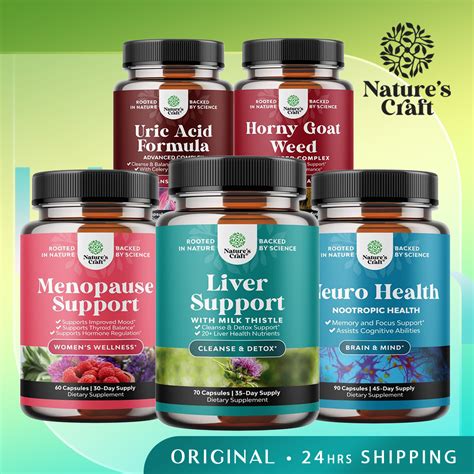 Nature S Craft Complete Herbal Menopause Supplement L Liver Support L