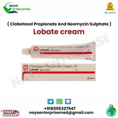 Lobate Skin Cream Clobetasol Propionate And Neomycin Sulphate