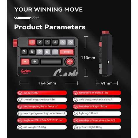 Jomaa Teclado Mec Nico Port Til Joystick Full Hot Swappable Key Usb C Rgb Backlight De Jogo