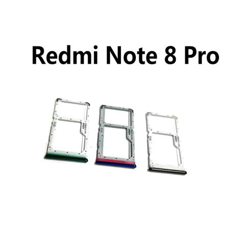 Xiaomi Redmi Note 8 Pro Reader Sim ve SD Kart TepsiSi Tutucu Yuvası