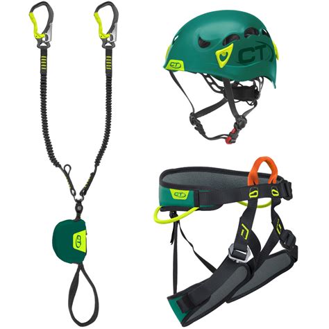 Via Ferrata Equipment Of Climbing Technology Skylotec Edelrid Black