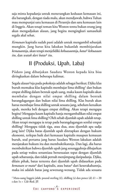 Upah Harga Dan Laba Karl Marx Pdf