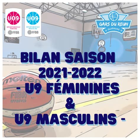 BILAN SAISON 2021 2022 U9 Gars Du Reun Basket