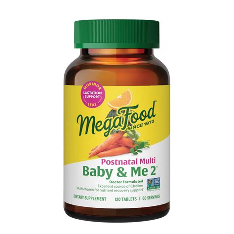 Vitamina Para Pós Parto - MegaFood Baby & Me 2 Vitaminas Pós-Parto para Mulheres que Amamentam ...