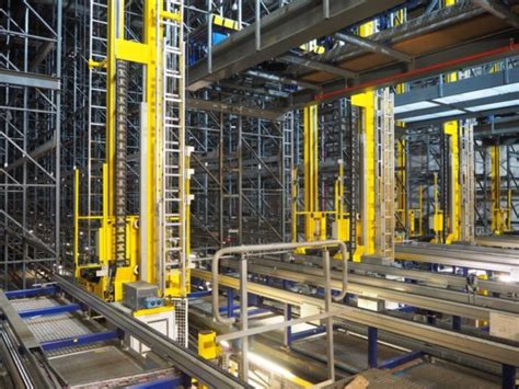 Combination Stöcklin Logistik Ag Automatic Pallet Storage With Pallet