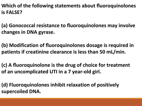 Fluoroquinolones PPT