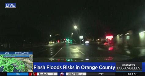 Flash flood risks in Orange County - CBS Los Angeles