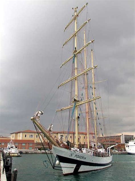 Livorno Daily Photo Welcome Back Pogoria Livorno Sailing Sailing Ships