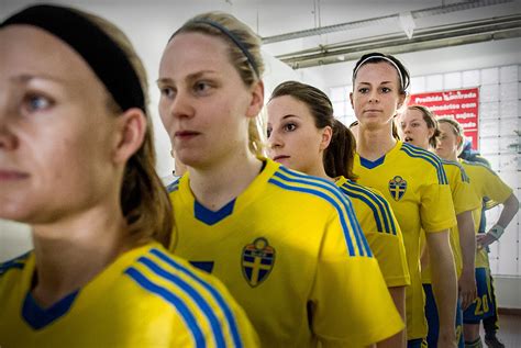 Swedish Womens National Football Team Carl Sandin