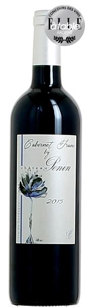 Cabernet Franc By Ch Teau Penin Vin Concours Elle Table