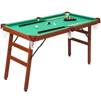 Whizmax 6 Ft Pool Table, Foldable Pool Table With Automatic Ball Return ...