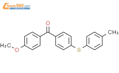 201163 06 6 Methanone 4 Methoxyphenyl 4 4 Methylphenyl Thio Phenyl