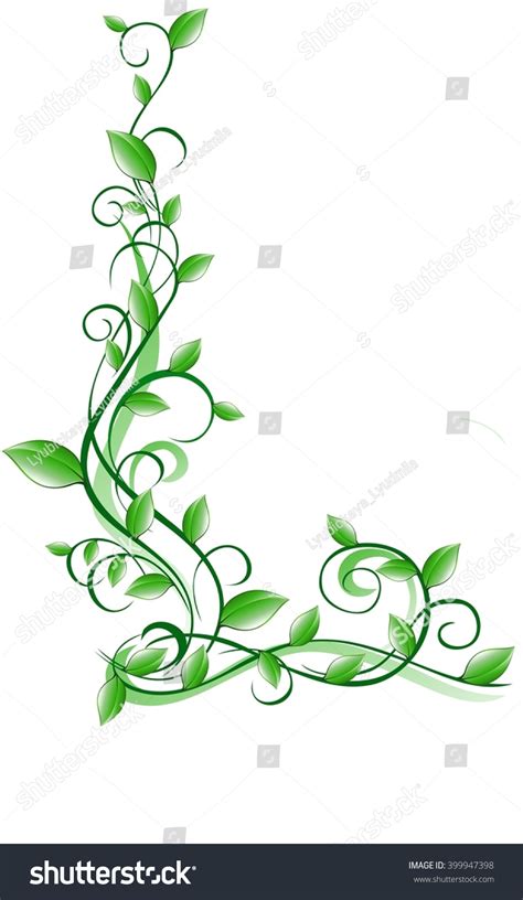 Leaf Corner Border Clip Art