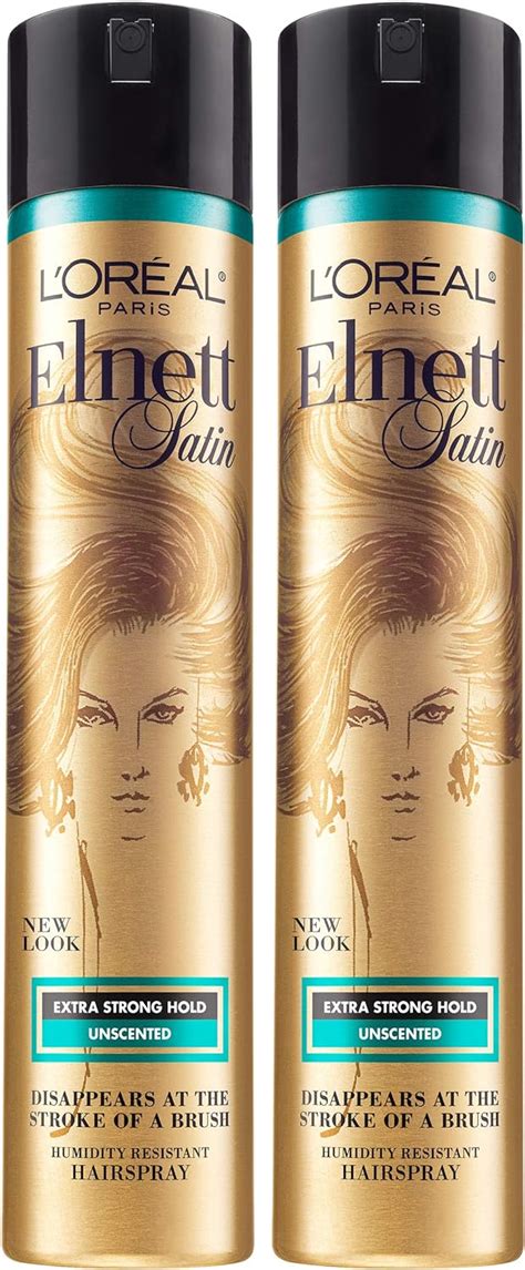 L Oreal Paris Hair Care Elnett Satin Extra Strong Hold Hairspray