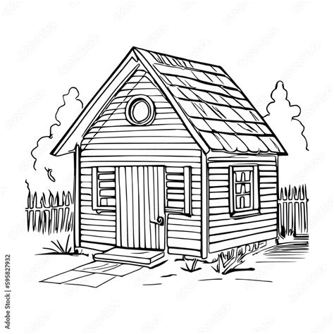 Animal House Coloring Book Dog House Coloring Page Black And White