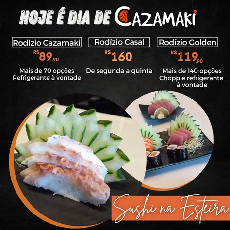 Cazamaki Sushi Em Movimento Abs Assessora