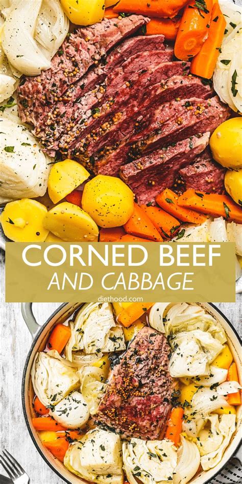 With Lots Of Potatoes And Carrots This Stovetop Corned Beef And Cabbage Is A Little Taste Of