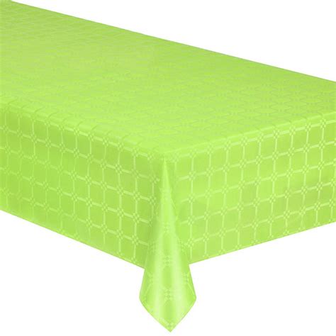 Nappe Papier Damass E Couleur Vert Anis M X M