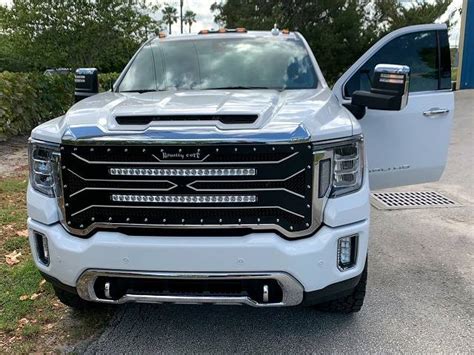 Gmc 2500 3500 Hd 2020 Rc4 Doublex Layered With Two 30 Curved Led Grille