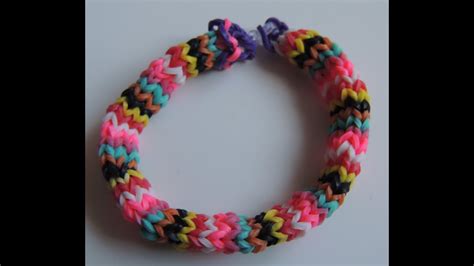 Como Hacer Una Pulsera De Gomitas Hexafish 6 Pins Rainbow Loom