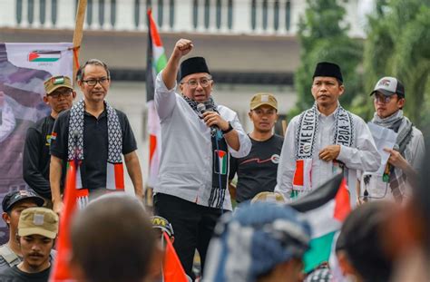 Aksi Bela Palestina Kang Haru Ini Tidak Akan Berhenti DPW PKS Jawa