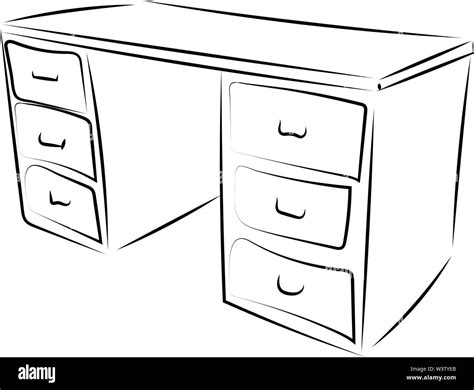 How To Draw A Desk