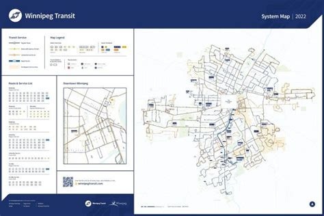 Winnipeg Transit Map Guidemapsonline In 2023 Transit Map Map