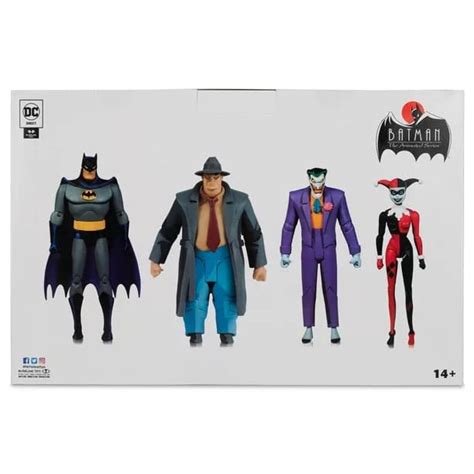 Batman The Animated Series 4 Pack Figure Set Unveiled By McFarlane