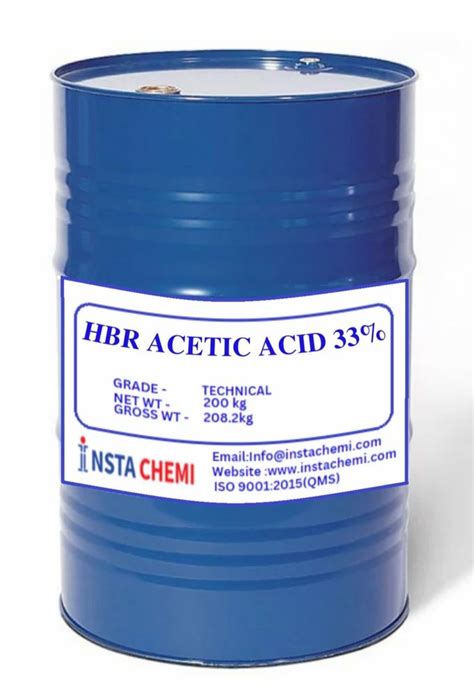 HBR In Acetic Acid CAS No 37348 16 6 Latest Price Manufacturers