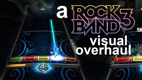 Rock Band 3 Deluxe Rb4 Visual Overhaul Showcase Youtube