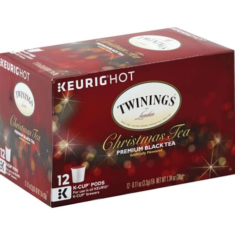 Twinings Keurig Hot Black Tea Premium Christmas Tea K Cup Pods K