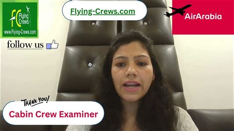 Air Arabia Cabin Crew Examiner Join Air Arabia As A Cabin Crew Examiner Youtube