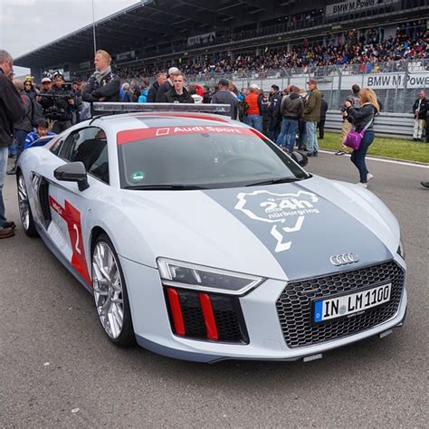 New Audi R8 V10 Plus Is The Safety Car At The Nurburgring 24hr