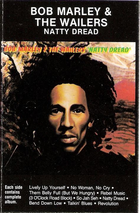 Bob Marley And The Wailers Natty Dread 1983 Barcode Cassette Discogs