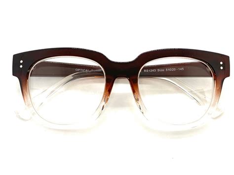 Men S Classic Vintage Retro Style Reading Eye Glasses Readers Brown Frame 1 25 Ebay