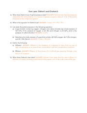 Understanding Gas Laws: Dalton's and Graham's Principles | Course Hero