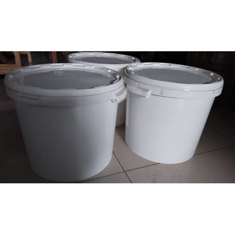 Jual Ember Putih Polos 30kg Plastik Besar Bekas Putih Ember 30kg Besar