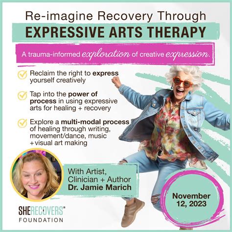 Re Imagine Recovery Through Expressive Arts Therapy With Dr Jamie Marich She Recovers® Foundation