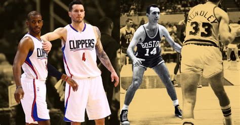 Jj Redick Goes Off On Bob Cousy He Was Being Guarded By Plumbers And