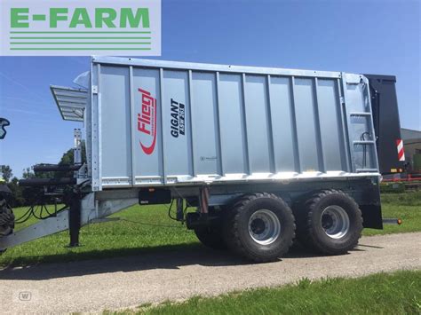 Benne Agricole Fliegl Asw 256 Compakt Fox Abschiebewagen D Occasion